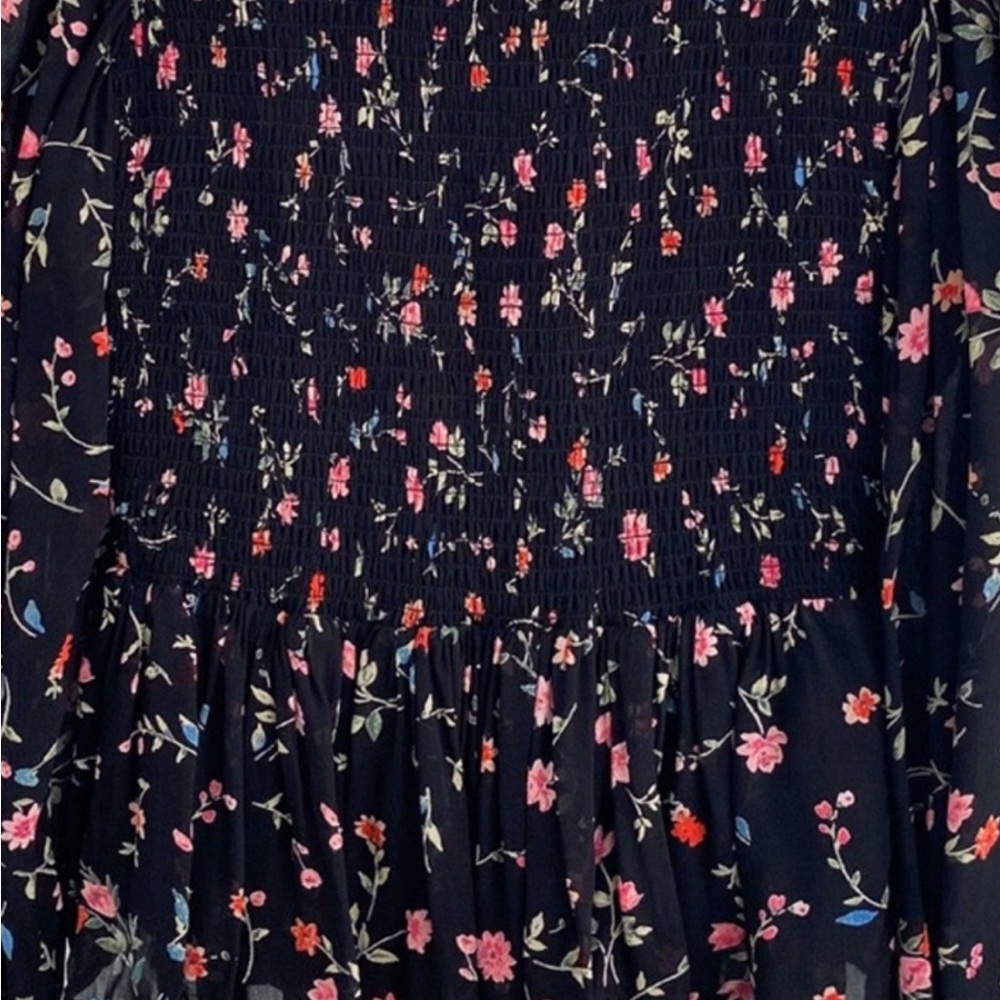 GANNI ditsy Floral peplum blouse. - Picture 6 of 10